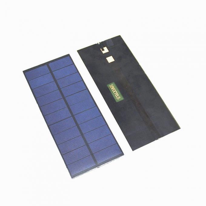 Bảng điều khiển năng lượng mặt trời Epoxy đa tinh thể nhẹ 2.2W 5.5V 0