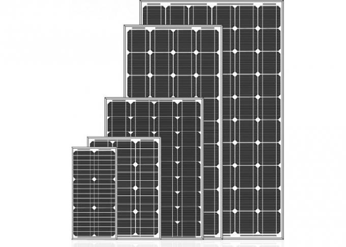 17,5V Mô-đun năng lượng mặt trời đơn tinh thể 130 watt hiệu suất cao 0